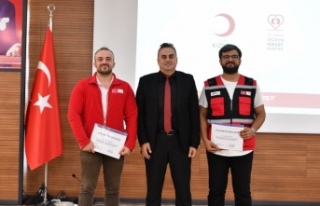 ORTAHİSAR BELEDİYESİ PERSONELİNE İLK YARDIM EĞİTİMİ...