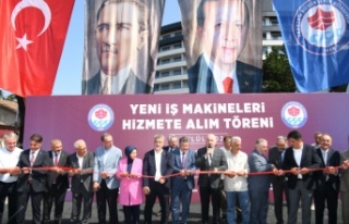 17 yeni iş makinesi hizmete alındı