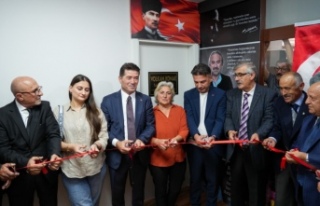 BAŞKAN KAYA, VOLKAN KONAK SANAT ODASI’NIN AÇILIŞINA...