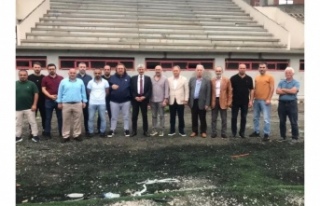 Araklı Stadyumu Yenileniyor