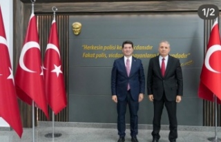 Başkan kaya il müdürü Loğoğlu’nu ziyaret etti.