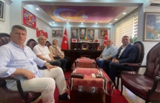 Başkan Sivrikaya’yı ziyaret