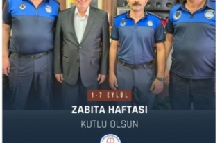 Başkan Erdem Zabıta Haftasını Kutladı