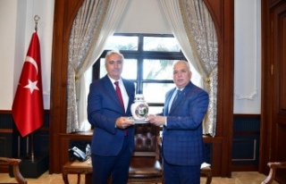Başkan Keskin, Vali Yıldırım’ı ziyaret etti