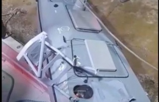 Çarşıbaşı'nda İnsansız Deniz Aracı Bulundu