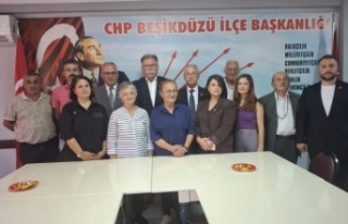 CHP Beşikdüzü ilçe başkanı Ahmet Kıran tekrar...
