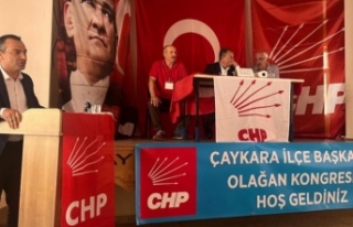 CHP Çaykara ilçe kongresi gerçekleştirildi