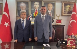 Genel Başkan Korkmaz Başkan Sivrikaya’yı ziyaret...