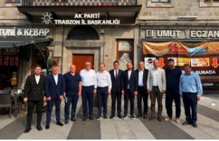 İl Koordinatörü Çilez ilçe başkanlarının topladı.