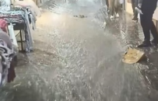 Kemeraltı suya sele gitti