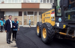 Ortahisar'da Asfalt Seferberliği Sürüyor