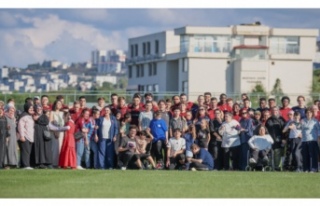 Otizmli çocuklarımız antrenmanımızı ziyaret...