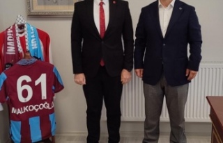 SP Ortahisar İlçe Yönetimi Dr. Malkoç Ziyaret Etti