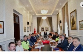 Spor Güvenliği Toplantısı Yapıldı.