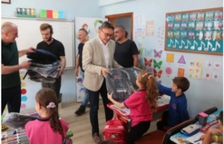 TKDK’dan çocuklara kırtasiye yardımı