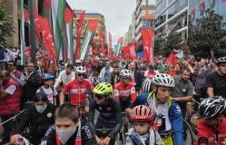 Trabzon Büyüksehir Belediyesi, Gazze halkina destek...