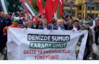 TRABZON GAZZE IÇIN TEK YÜREK