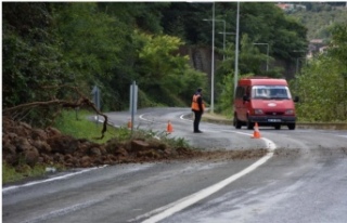 Yagmur Sonrasi Heyelan Riski Yükseldi