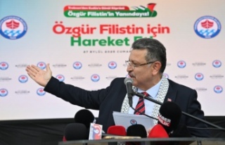 TRABZON BÜYÜKŞEHİR BELEDİYESİ’NDEN GAZZE İÇİN...