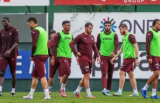 Akşam antrenmanımız tamamlandı