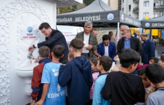 KENT ÇEŞMELERİNİN ÜÇÜNCÜSÜ, BAHÇECİK’TE...