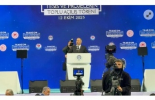 Ali Yerlikaya: "Trabzon Türkiye'nin Omurgasidir"