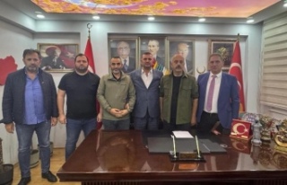 Başkan kalay Başkan Sivrikaya’yı ziyaret etti