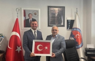 Başkan Sivrikaya Başkan Aktürk’ü ziyaret etti