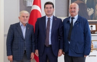 Başkan Bekar, Başkan Kaya’yı Ziyaret Etti