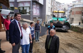 BAŞKAN KAYA, YILLARDIR ÇÖZÜM BEKLEYEN YOL SORUNUNU...