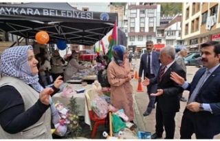 Çaykara’dan Gazze’ye Destek.
