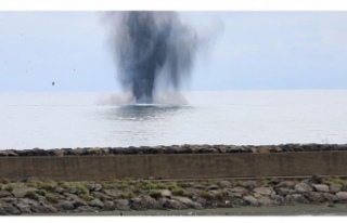 Deniz Aracı İmha Edildi