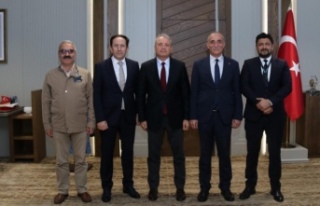 DHMİ baş müdürü kuleli il emniyet müdürü loğoğlu’nu...