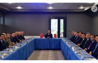 Il Güvenlik ve Asayis Koordinasyon Kurulu Toplantisi,...
