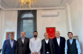 İş Adamı Acar’ı Bakanlar Ziyaret Ettiler