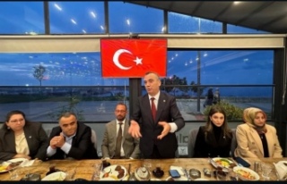 Milletvekili Aydın Arsin’de muhtarlarla bir araya...