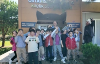 ORTAHİSAR BELEDİYESİ, ÇOCUKLARA HAYVAN SEVGİSİ...