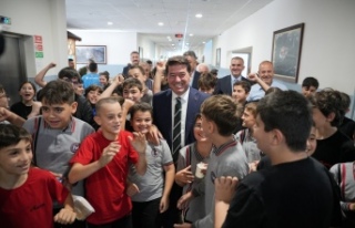 Ortahisar Belediyesi Okul Bahçelerini Eğlenceli...