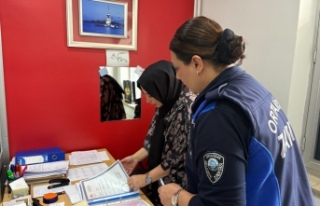 ORTAHİSAR ZABITASI, OKUL KANTİNLERİNİ DENETLİYOR