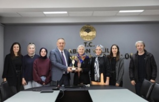 Tarım il müdürü kaplan’ı ziyaret