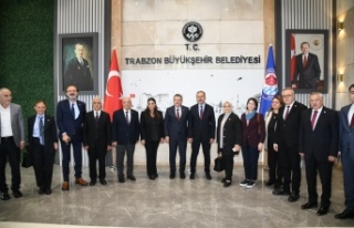 TBMM HEYETİ BÜYÜKŞEHİR BELEDİYESİ’Nİ ZİYARET...