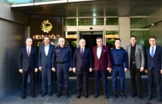 Vali Yıldırım Başkan hekimoğlu’nu ziyaret etti