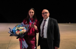 Avrupa Üçüncüsü Sporcumuz Dilara Sak Trabzon’da