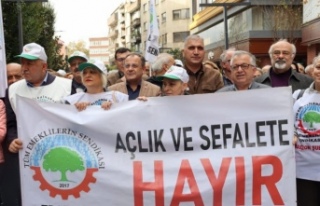 Açlık ve sefalet’e hayır.