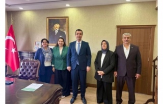 Başkan Av. Çıtlak, Kaymakam Vardar ziyaret etti