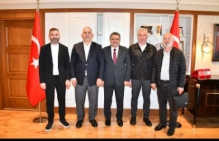 Başkan Av. Genç’i ziyaret