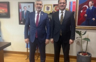 Başkan Hisoğlu, Milletvekili Büyükaydın’ı...