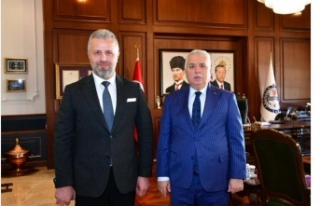 Başkan İnan, Vali Yıldırım’ı ziyaret etti