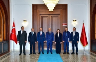 Başkan Prof. Dr. Çolak, Vali Yıldırım’ı ziyaret...