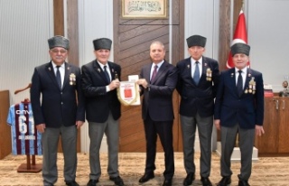 Başkan Sağıroğlu, İl Emniyet Müdürü Loğoğlu’nu...